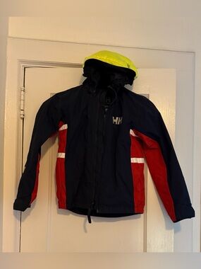 🚤 Helly Hansen Kids Sailing/Rain Jacket – Size 128/8